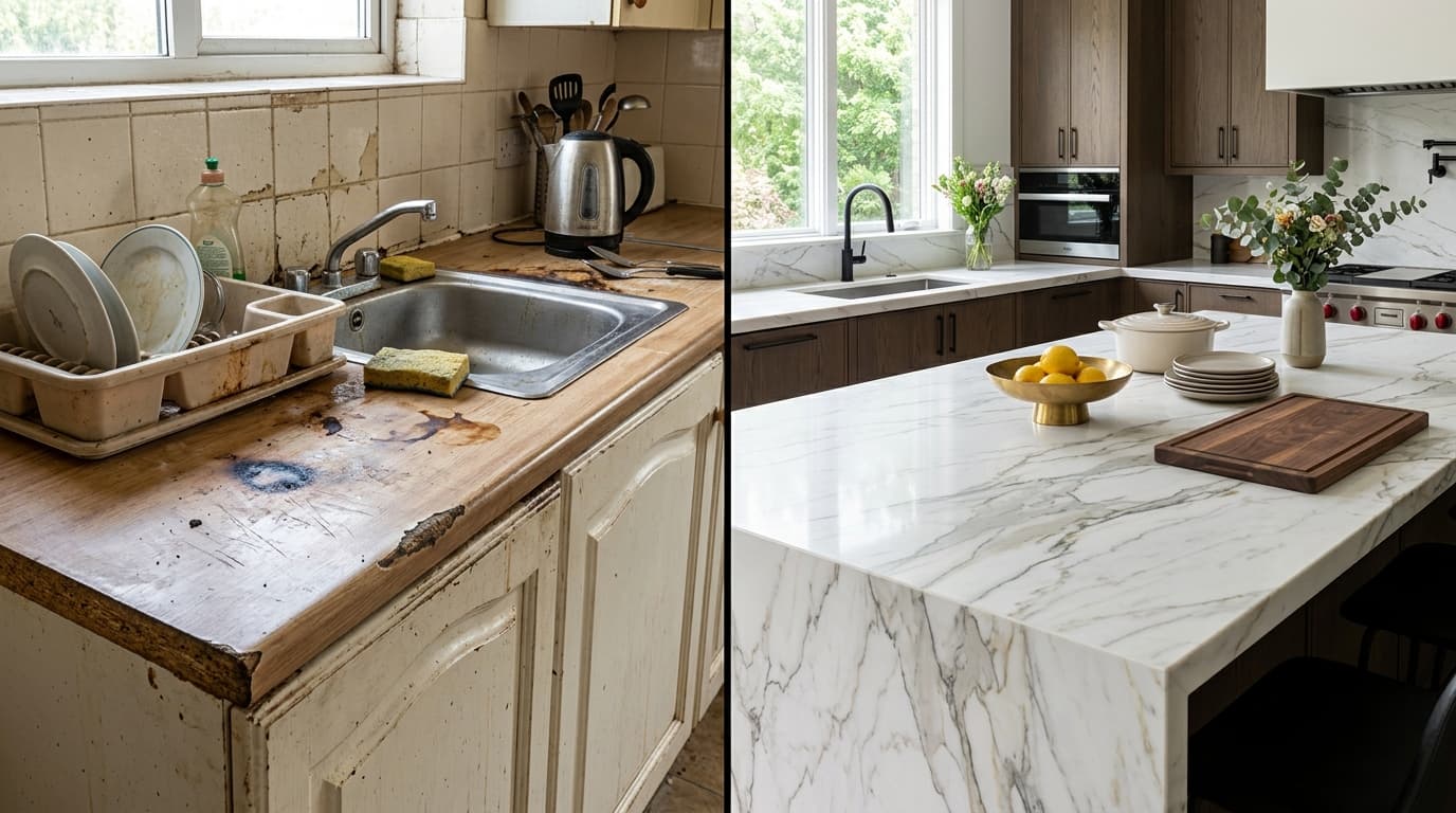 Quartzite vs. Engineered Quartz vs. Granite: Comprehensive Stone Durability & ROI Review