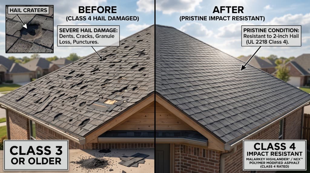 Class 4 Impact-Resistant Roofing: UL 2218 Testing, Hail Resilience & Insurance Discounts