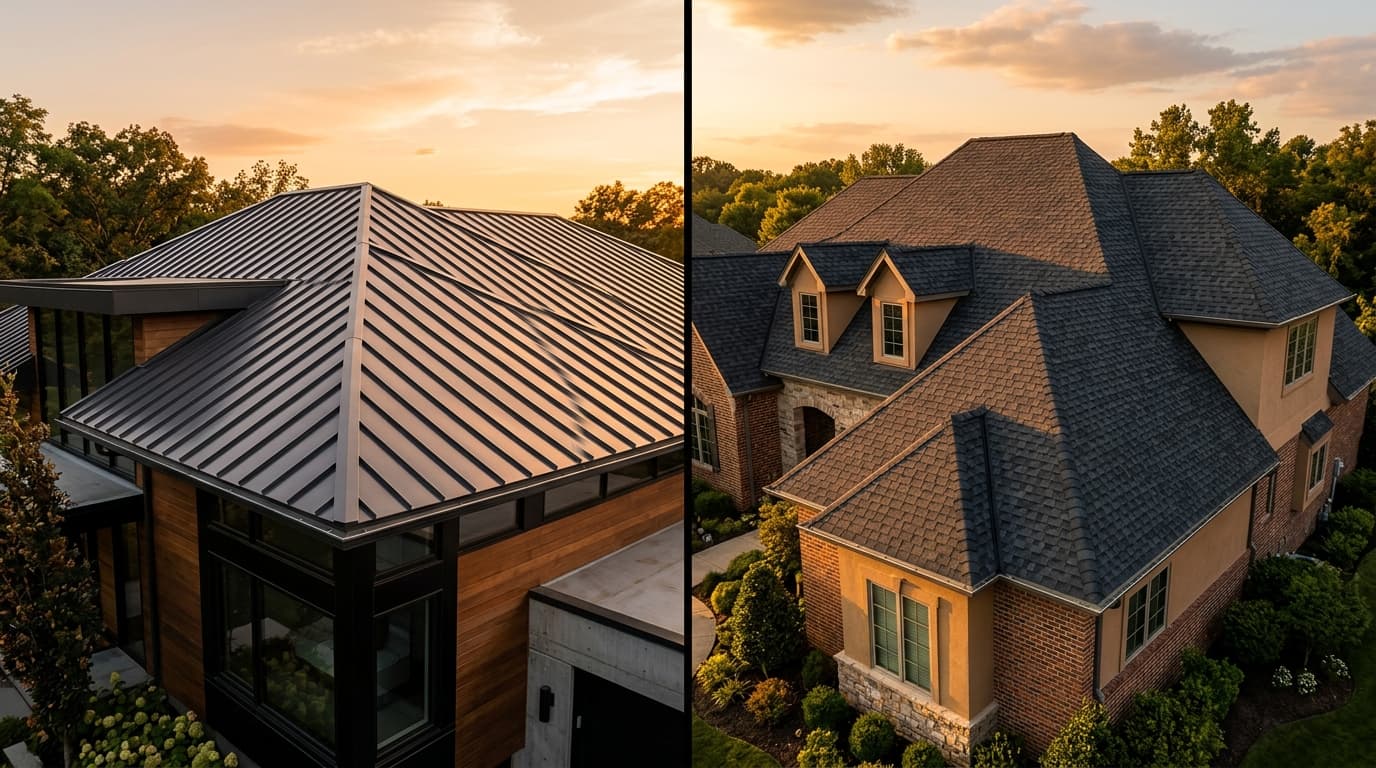 Standing Seam Metal Roof vs. Architectural Shingles: 30-Year Cost & Durability Breakdown