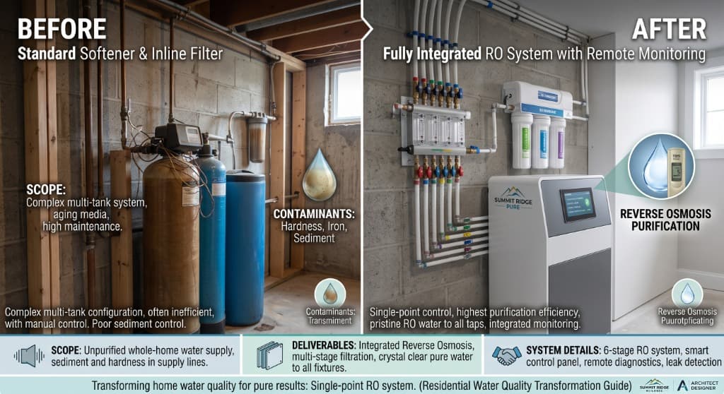 Whole-Home Water Treatment Science: Water Softeners, Catalytic Carbon & Point-of-Use RO